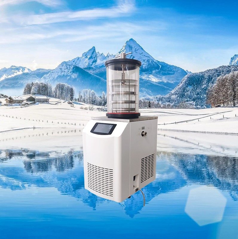 真空冷凍干燥機/凍干機/立式式普通型液晶冷凍干燥機/南京雪萊