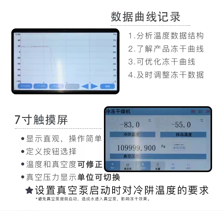真空冷凍干燥機/凍干機/立式式普通型液晶冷凍干燥機/南京雪萊(圖13)